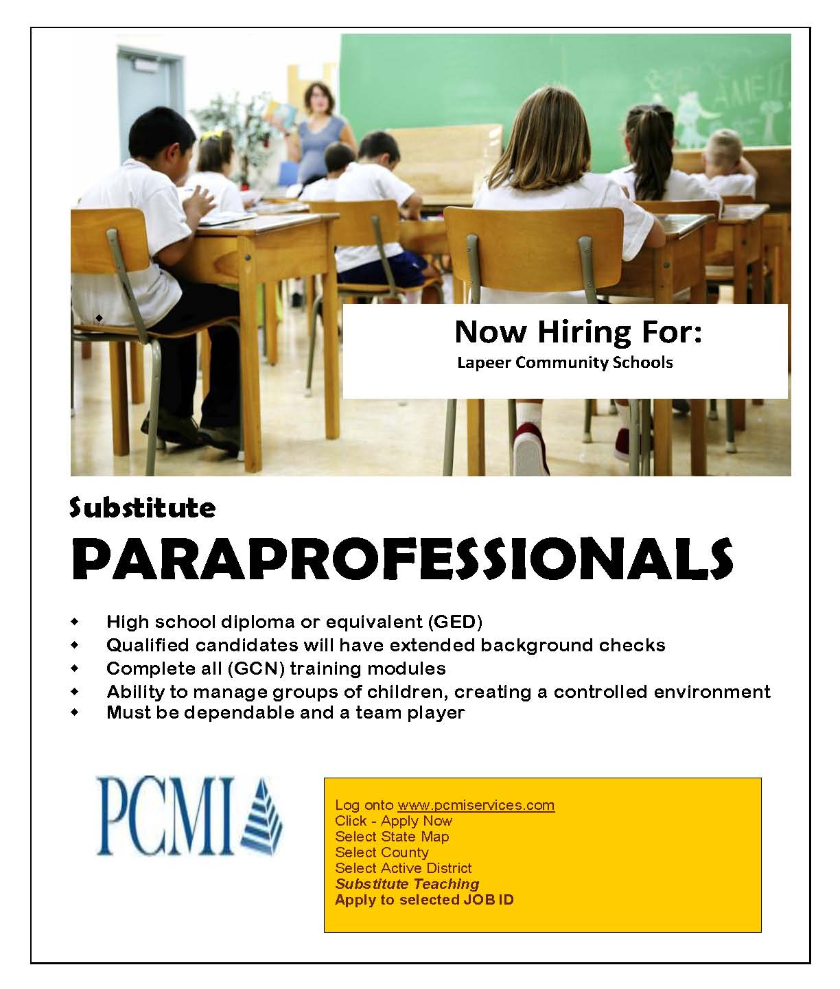 FLYER - Sub Parapros