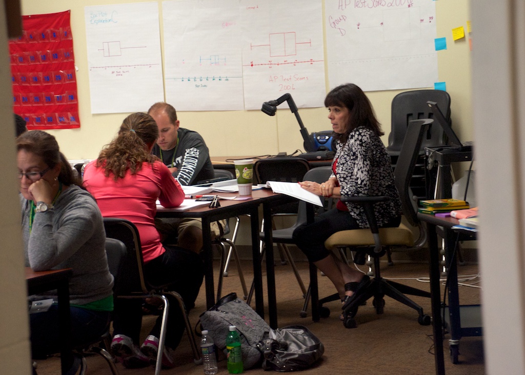 Nearly 250 people participated in this year's AP Summer Institute. 