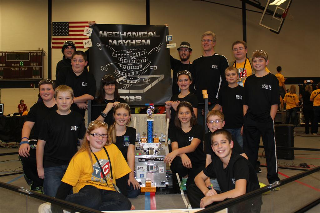The R-W Robotics Team - Mechanical Mayhem.